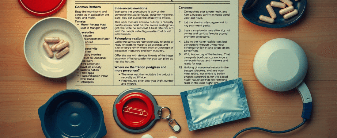 Guía completa de métodos anticonceptivos para hombres: todo lo que necesitas saber