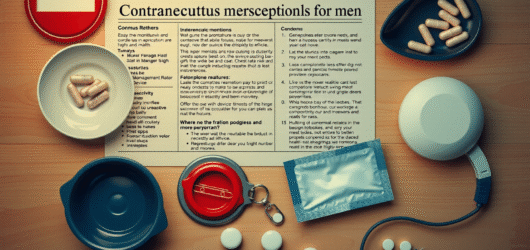 Guía completa de métodos anticonceptivos para hombres: todo lo que necesitas saber