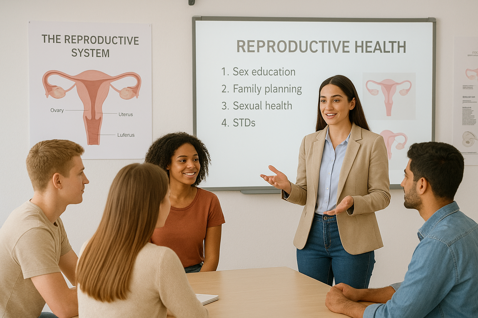 Todo lo que necesitas saber sobre educación reproductiva: guía completa