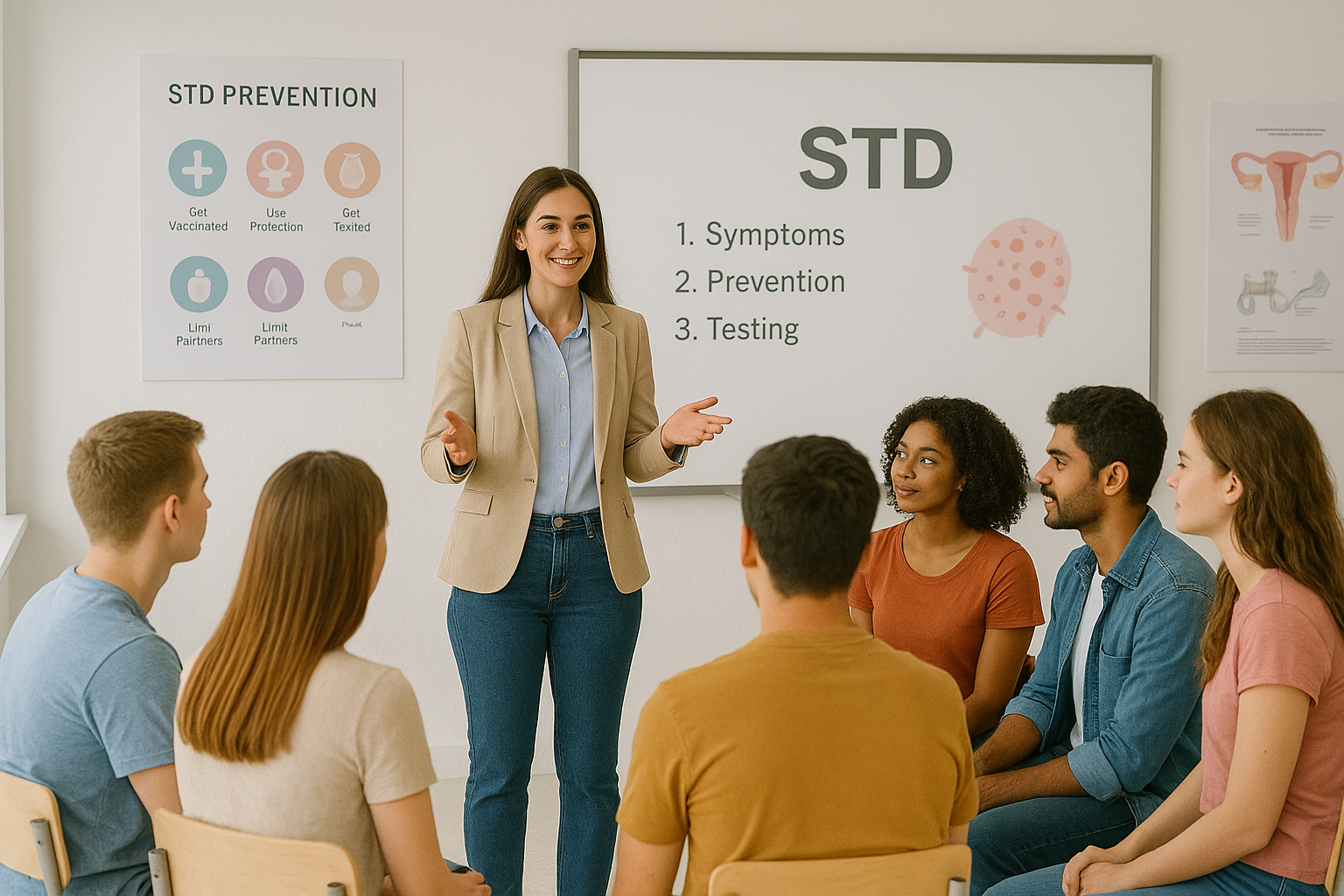 ETS en jóvenes: prevención y educación sexual